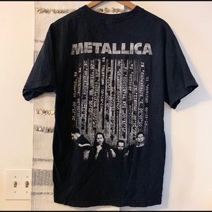 VINTAGE METALLICA 1999 TOUR BAND TEE